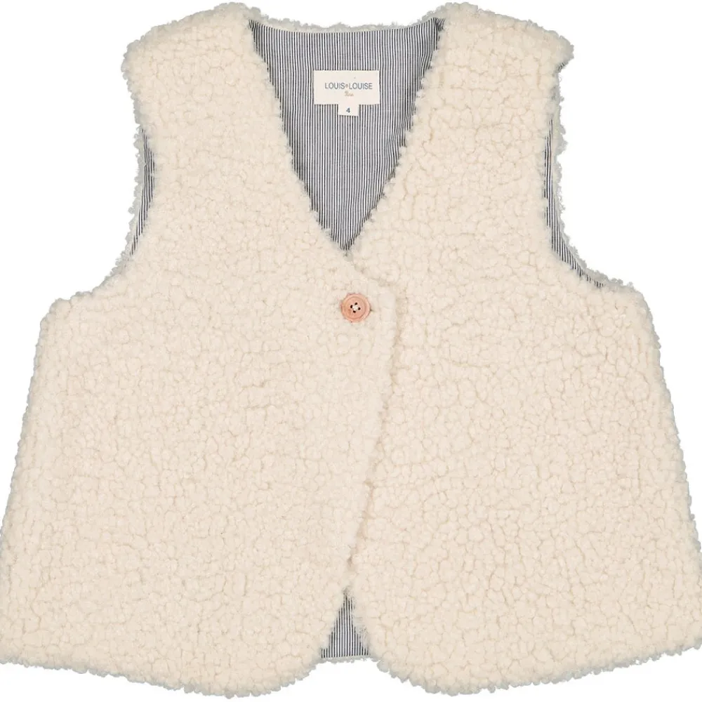 LOUIS LOUISE Tenues De Fête | Manteaux, Vestes*CARDIGAN VAVA SHERPA CREME