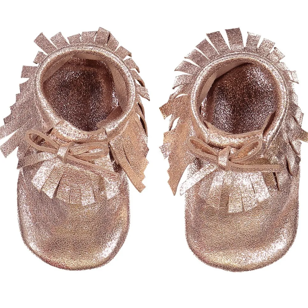 LOUIS LOUISE Tenues De Fête | Accessoires Et Jouets*CHAUSSONS APACHE CUIR