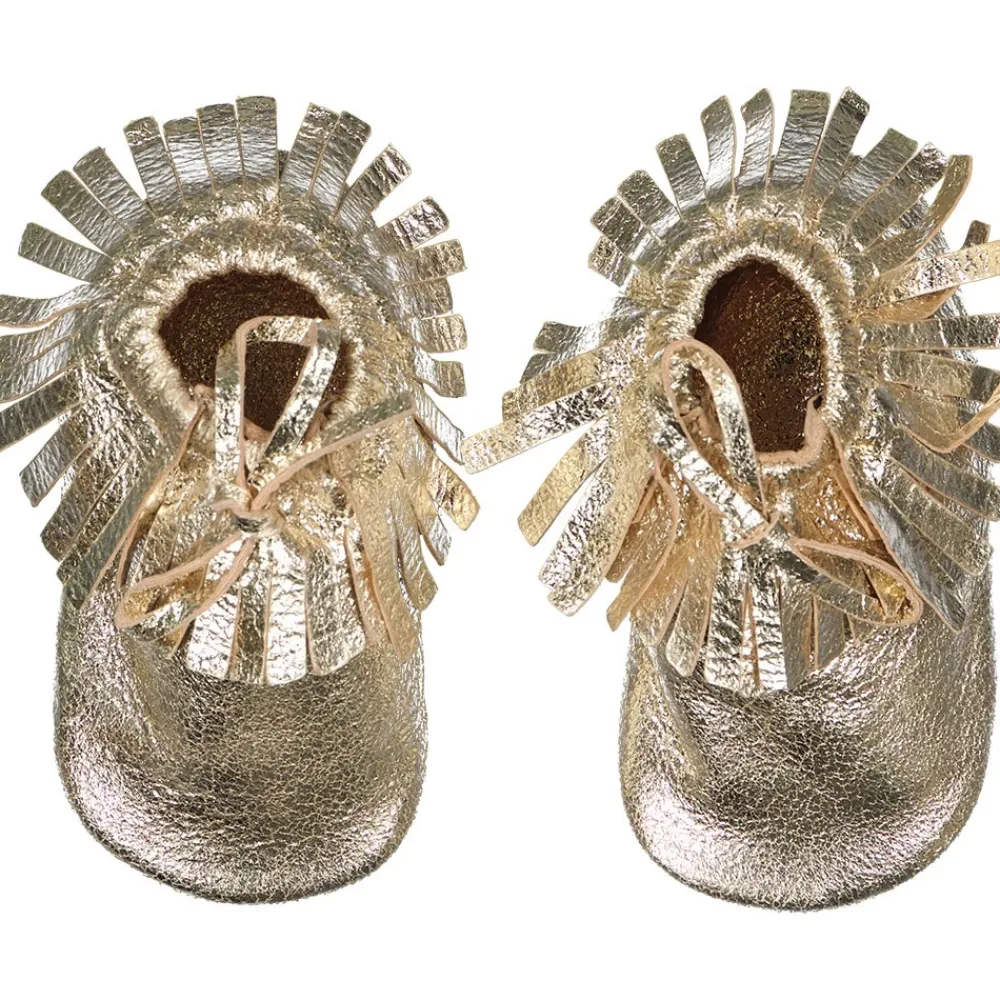 LOUIS LOUISE Tenues De Fête | Accessoires Et Jouets*CHAUSSONS APACHE CUIR