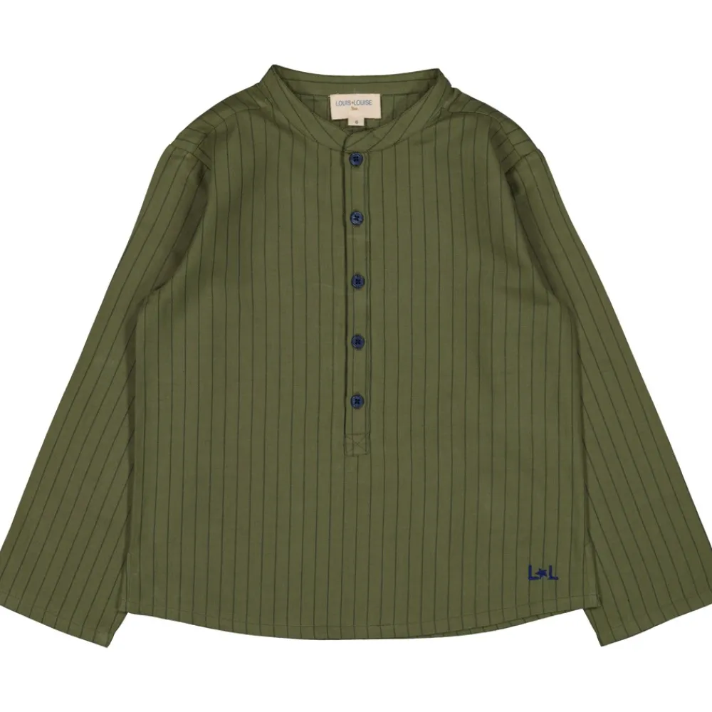 LOUIS LOUISE Tenues De Fête | Chemises, Kurtas, Tee-Shirts*CHEMISE GRAND PERE TWILL RAYURE