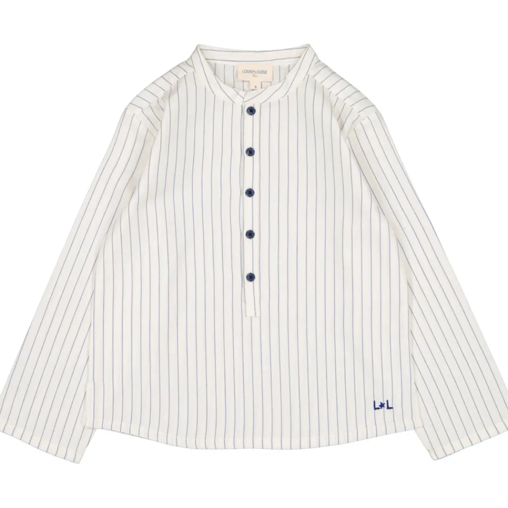 LOUIS LOUISE Tenues De Fête | Chemises, Kurtas, Tee-Shirts*CHEMISE GRAND PERE TWILL RAYURE