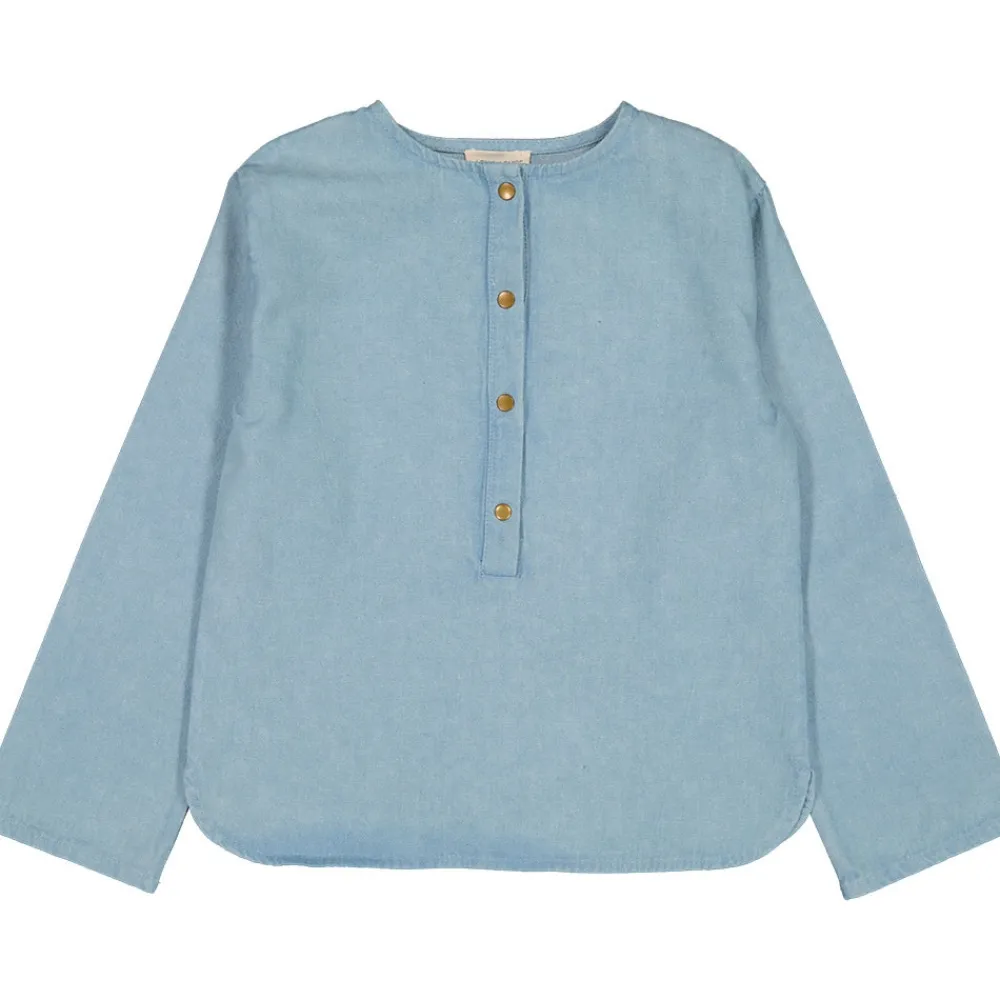 LOUIS LOUISE Chemises, Kurtas, Tee-Shirts*CHEMISE ONCLE CHAMBRAY