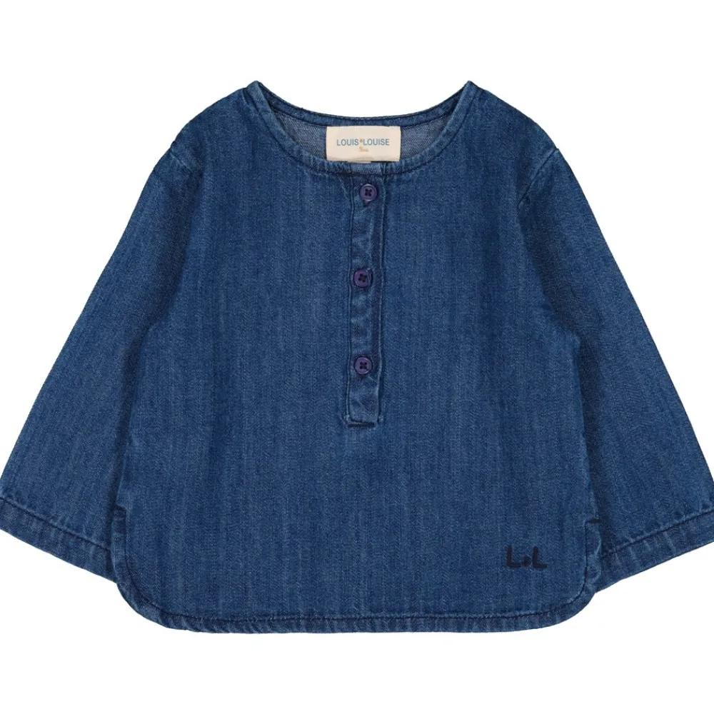 LOUIS LOUISE Chemises, Hauts Bébé Garçon*CHEMISE ONCLE DENIM FIN