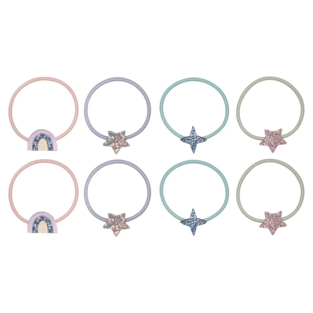 LOUIS LOUISE Accessoires & Jouets*Chouchou Mini Etoiles Arc En Ciel