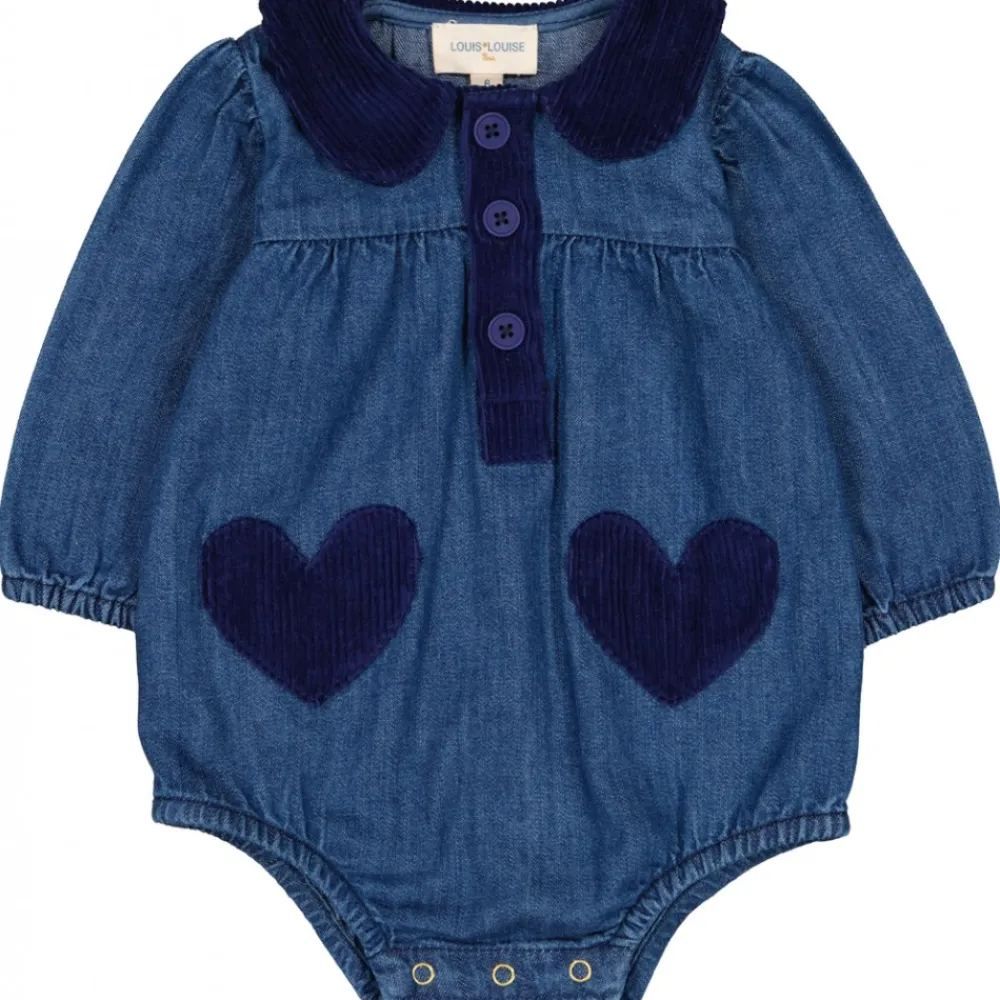 LOUIS LOUISE Matchy Matchy | Mère & Fille*COMBINAISON MARGARITA DENIM FIN