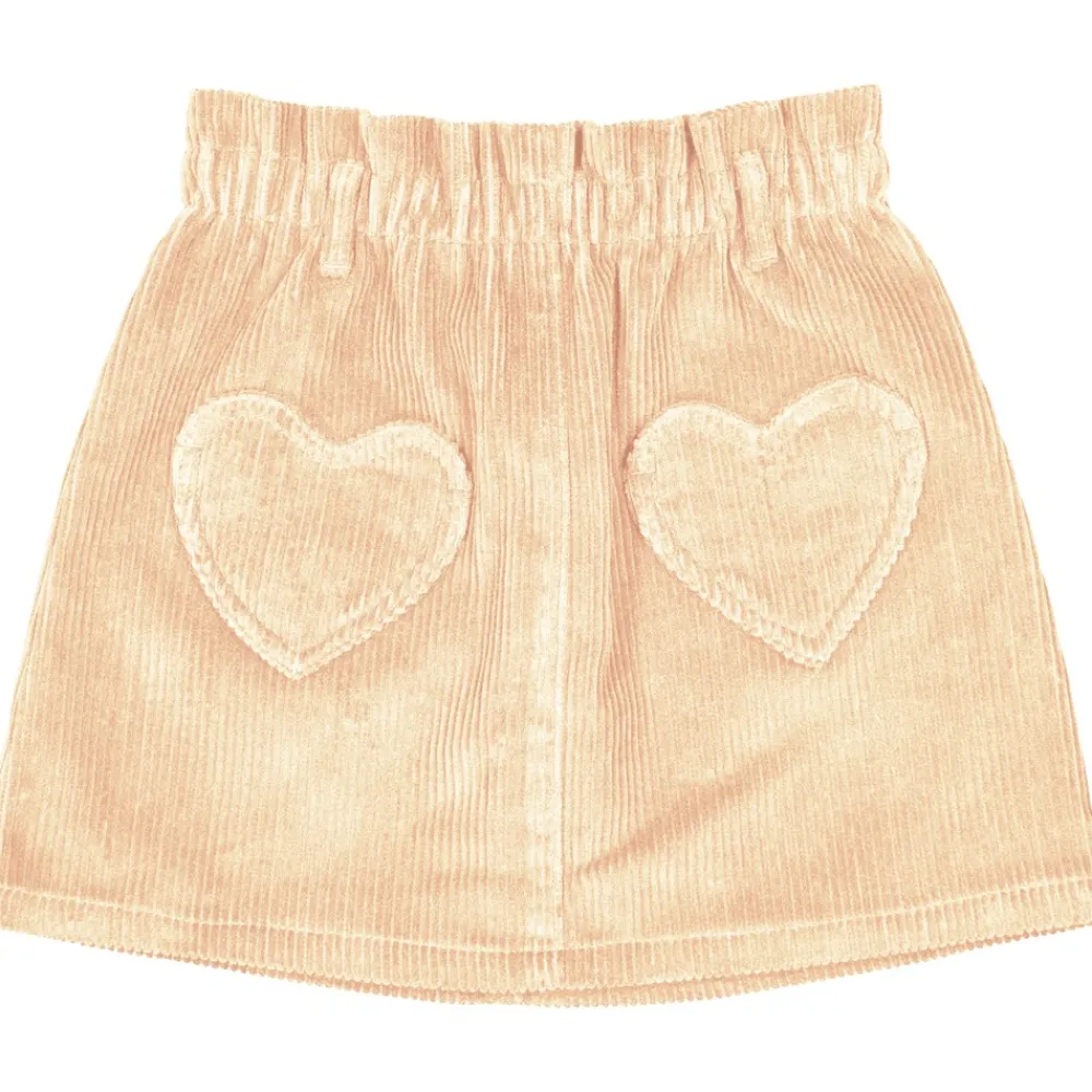 LOUIS LOUISE Jupes, Shorts, Pantalons*JUPE SCHOOLA VELOURS COTELÉ