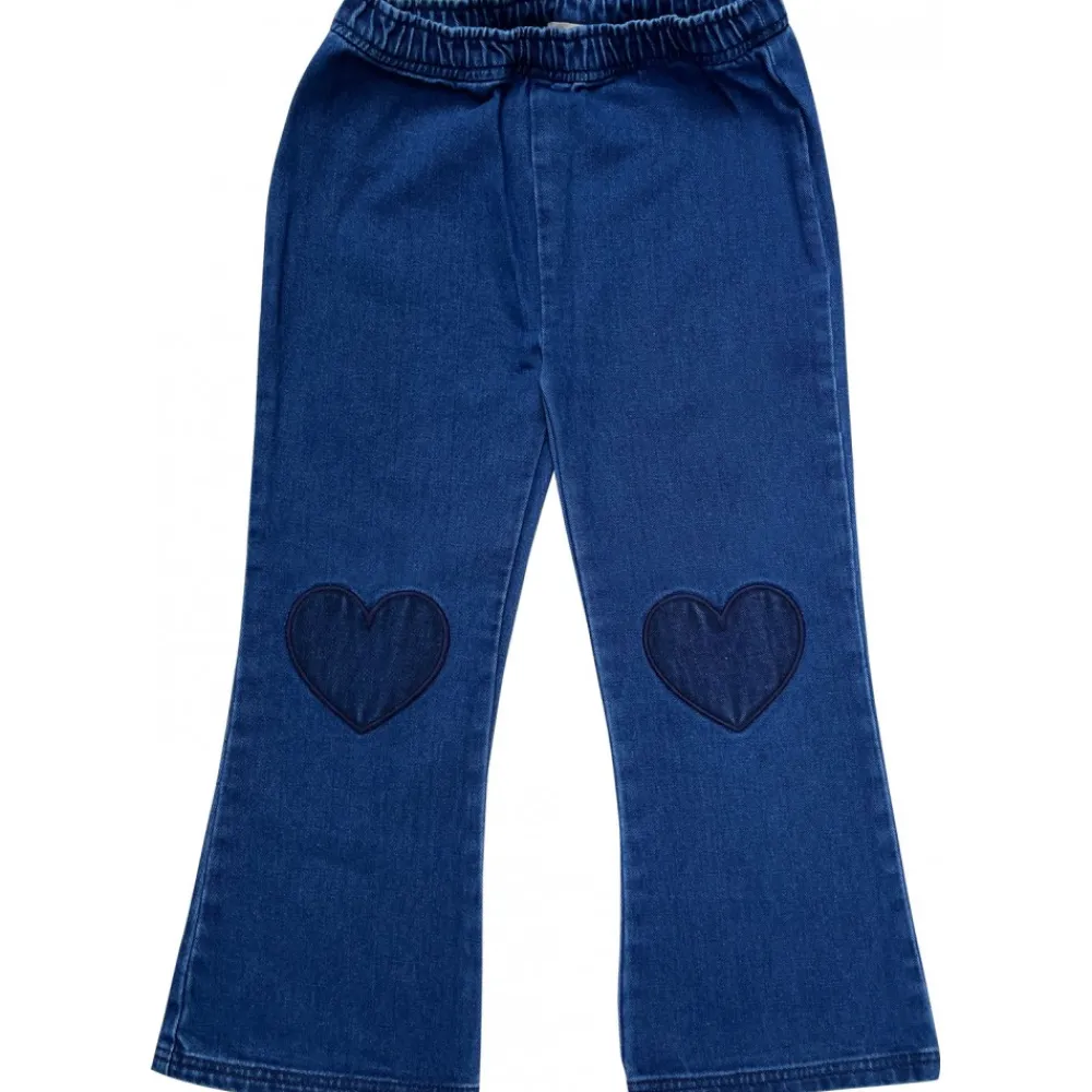 LOUIS LOUISE Jupes, Shorts, Pantalons*PANTALON HOLLY DENIM BLEU FONCÉ