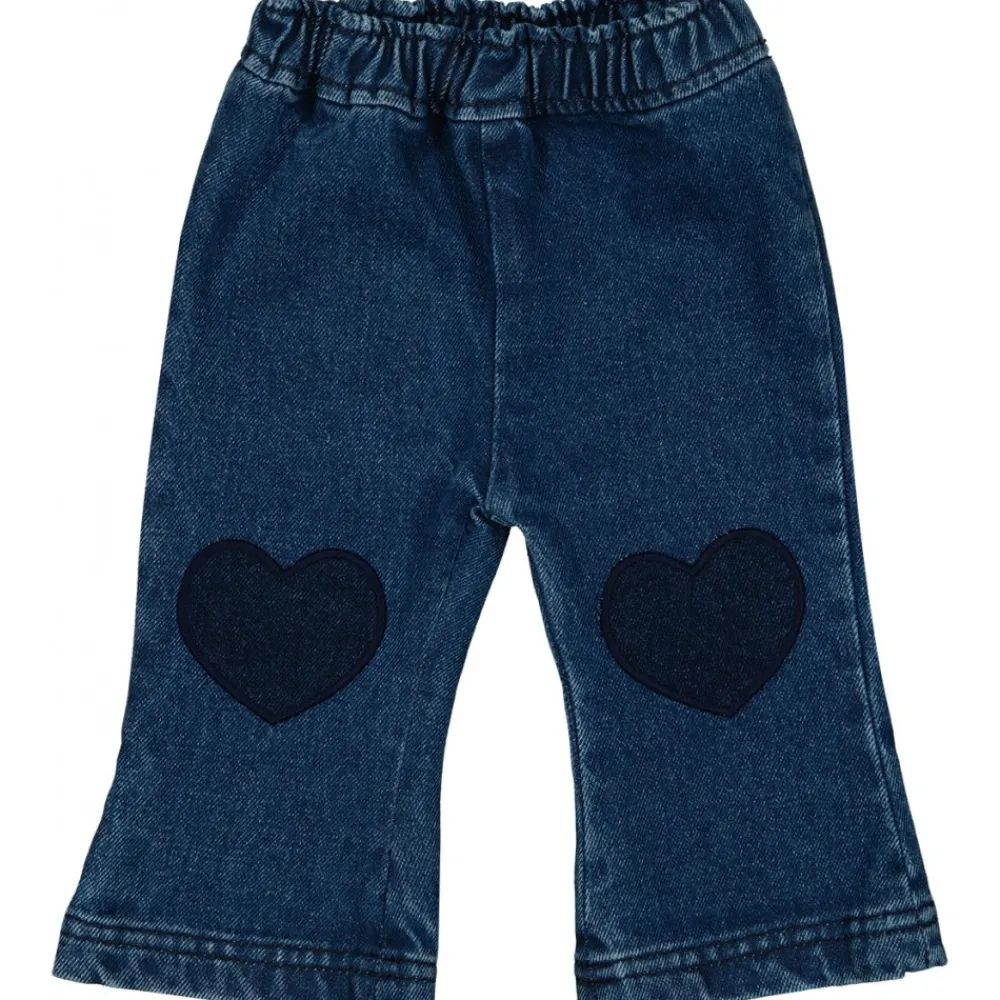 LOUIS LOUISE Bloomers, Leggings, Pantalons*PANTALON HOLLY DENIM BLEU FONCÉ