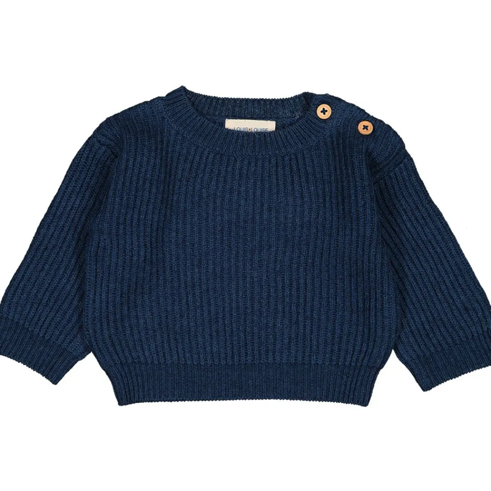 LOUIS LOUISE Tenues De Fête | Cardigans, Pulls, Sweats*PULL EVEREST TRICOTÉ LAINE ET COTON