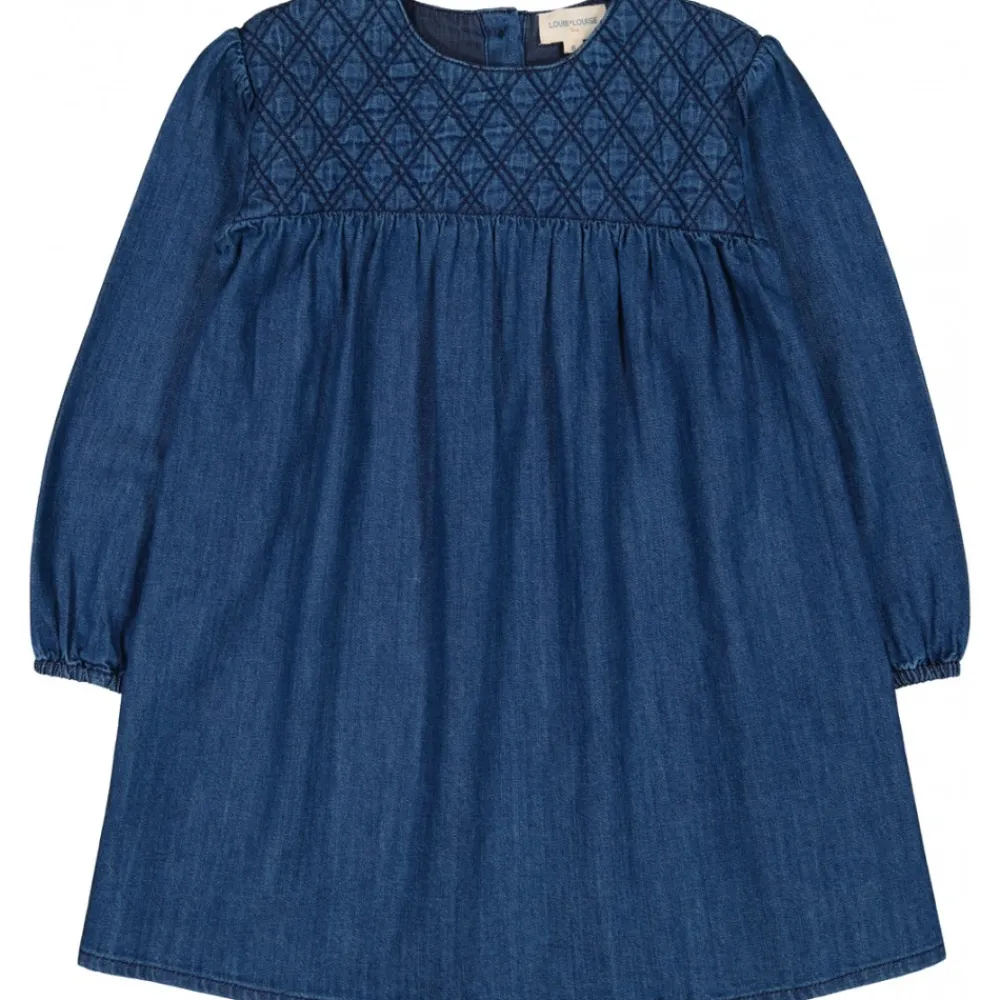 LOUIS LOUISE Robes, Combinaisons*ROBE PRUNELLE DENIM FIN