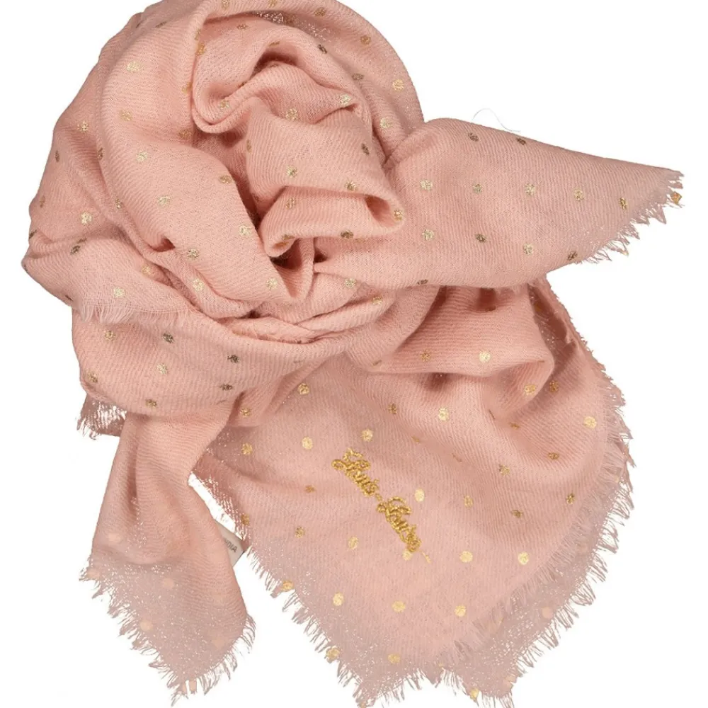 LOUIS LOUISE Bonnets, Écharpes*Scarf Fanfan Gold Dots