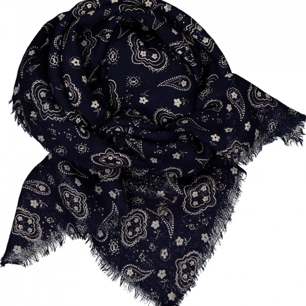 LOUIS LOUISE Bonnets, Écharpes*Scarf Fanfan Wool Bandana Gold