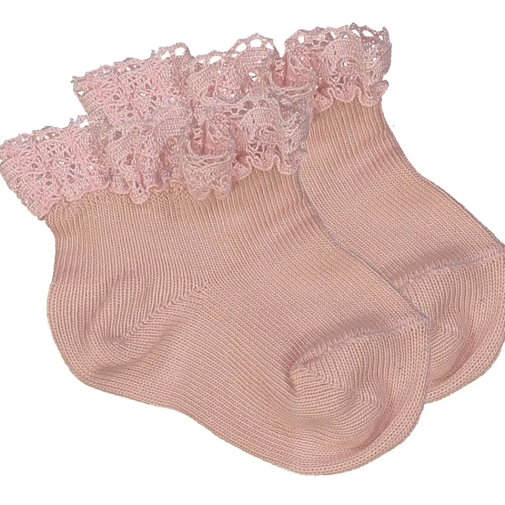 LOUIS LOUISE Collants & Chaussettes*Socks Fleurette Cotton