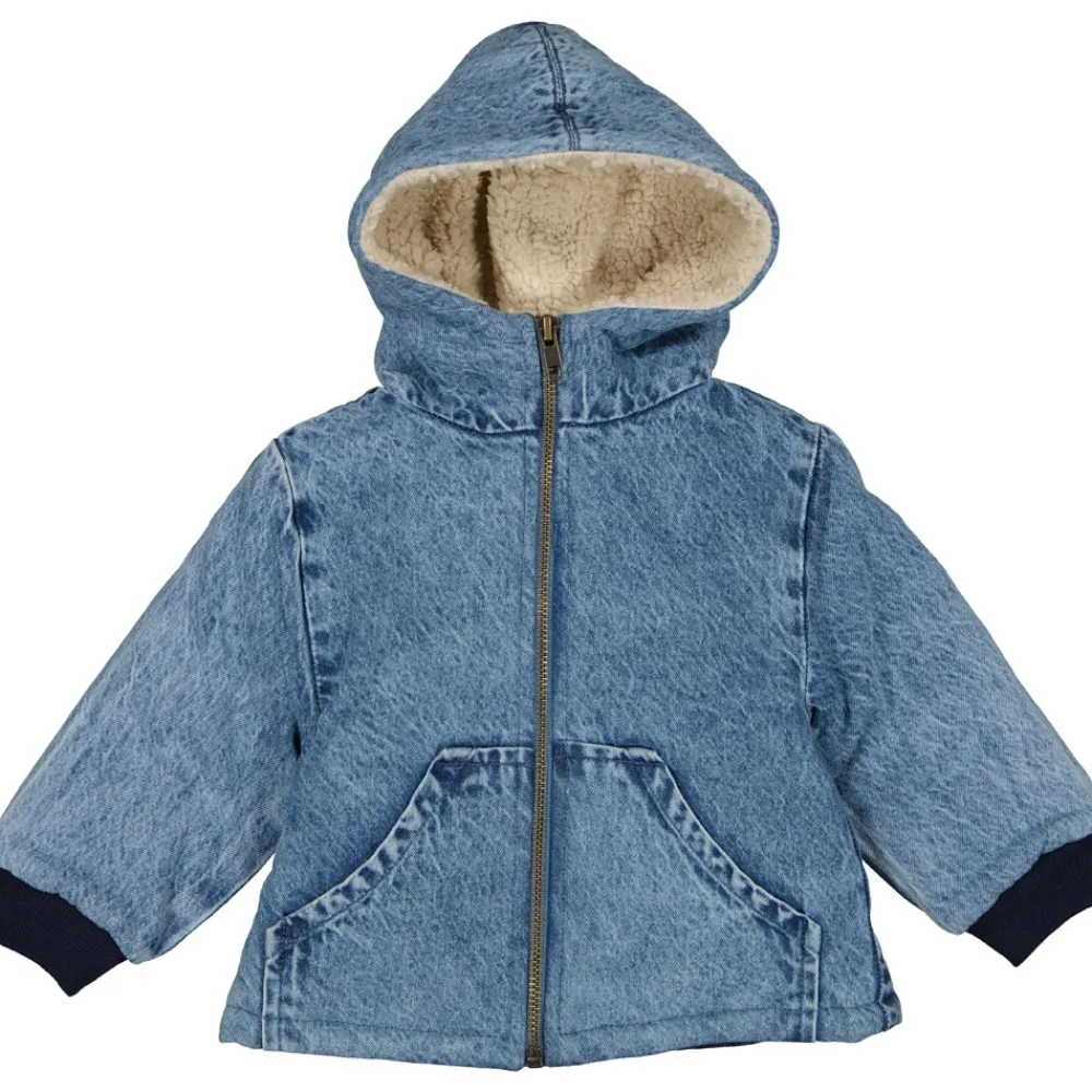 LOUIS LOUISE Manteaux, Vestes*VESTE PINGOUIN DENIM DELAVÉ