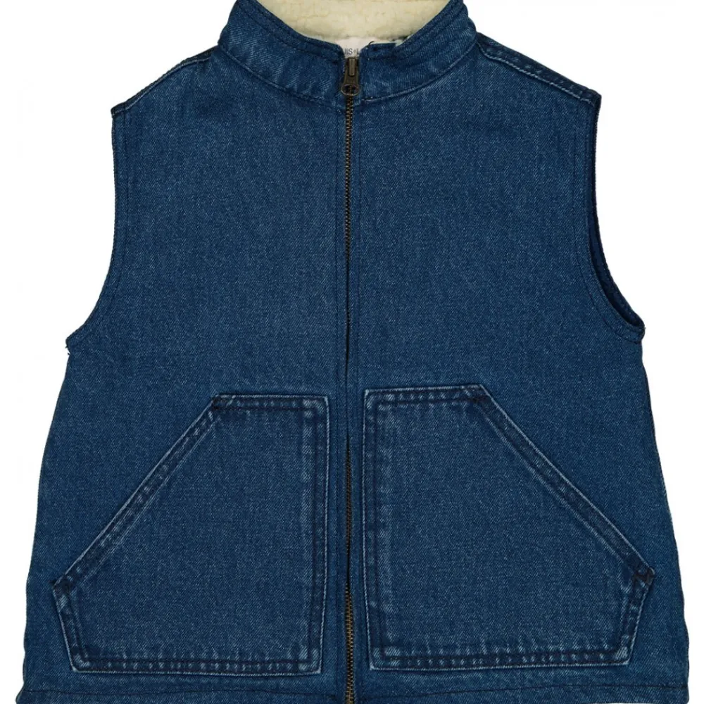 LOUIS LOUISE Manteaux, Vestes | Manteaux, Vestes*VESTE ROAD DENIM DÉLAVÉ